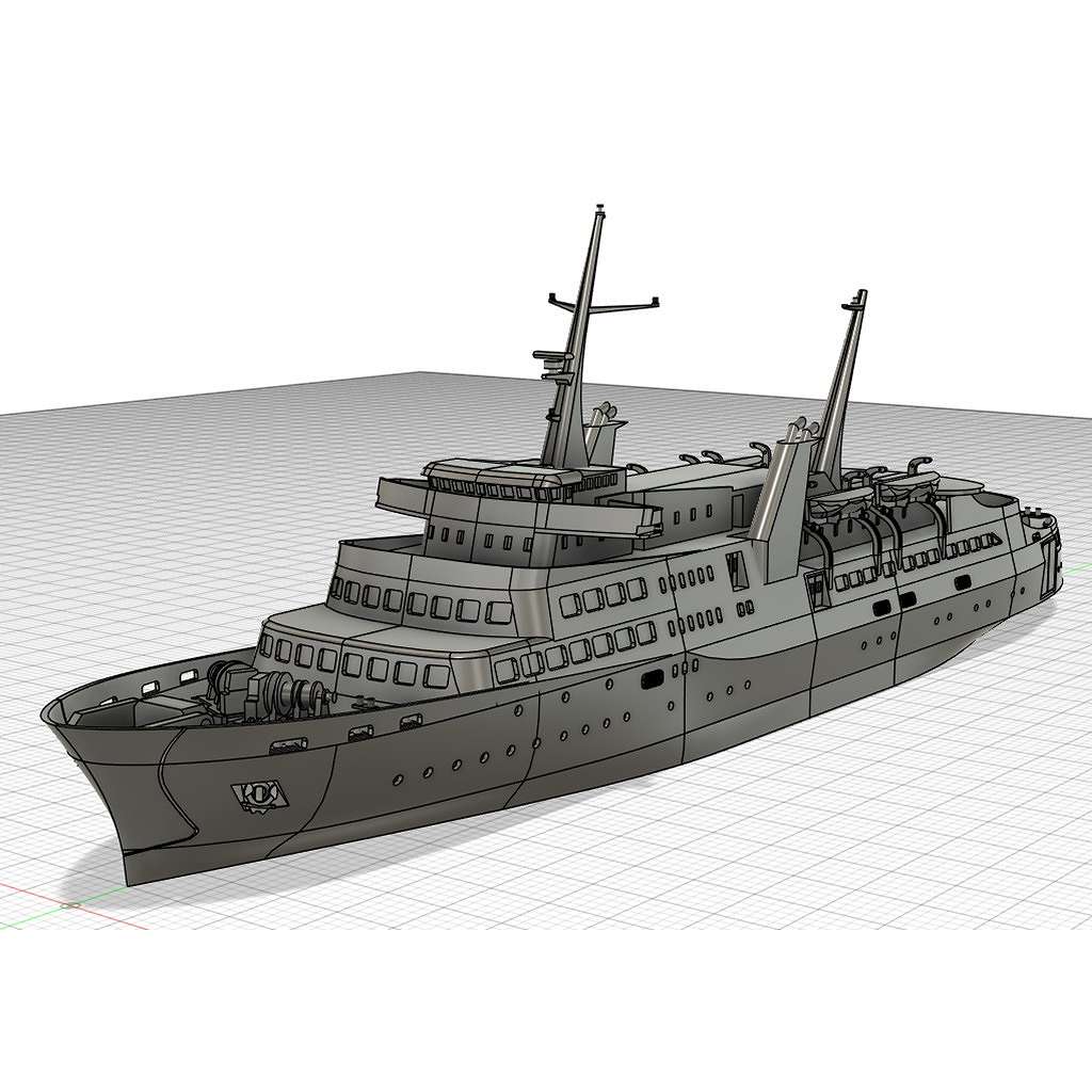 【新製品】MC-CS-15 1/700 欧風中型フェリー タイプ1