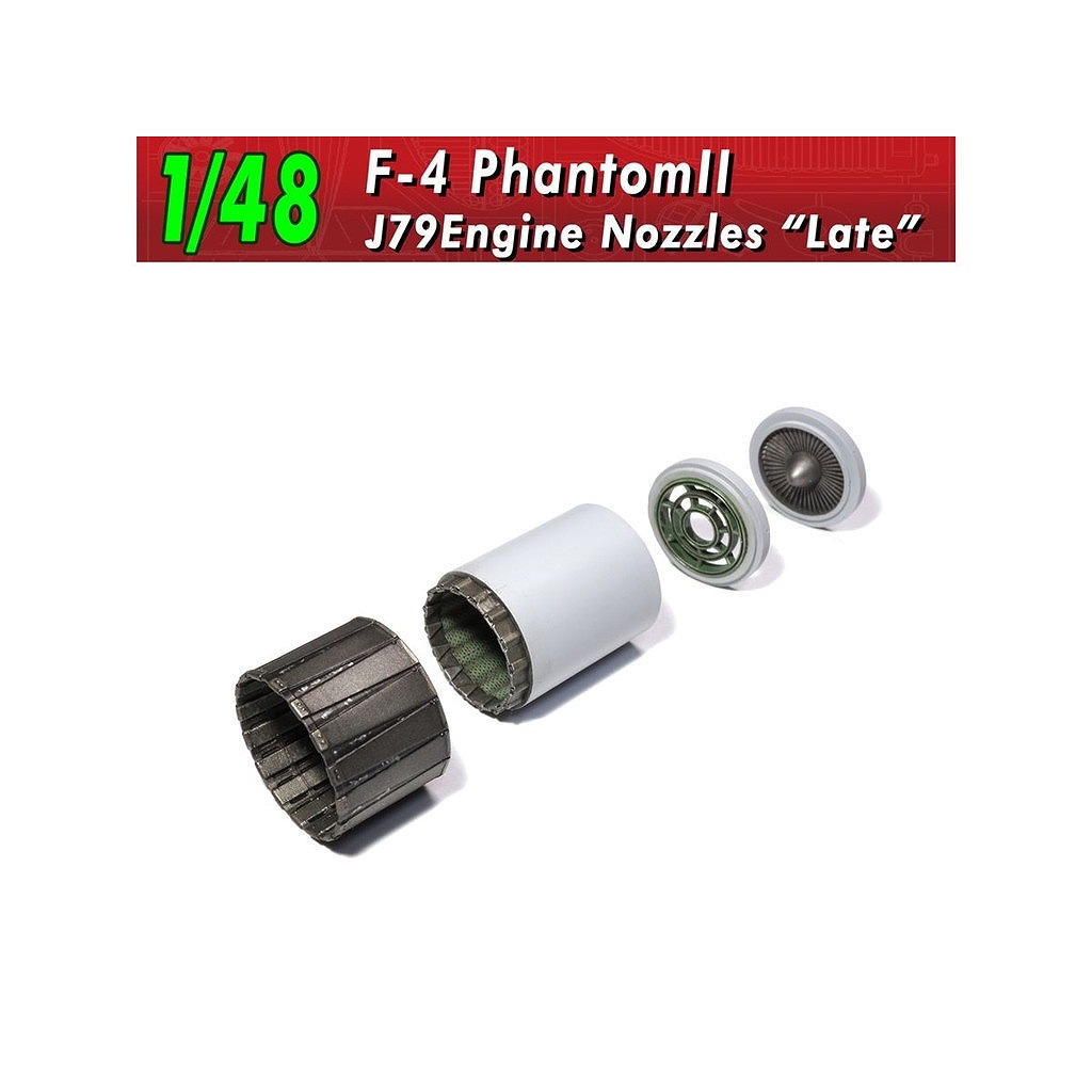 【新製品】V1_132 1/48 F-4 ファントムII エンジンノズル 後期型