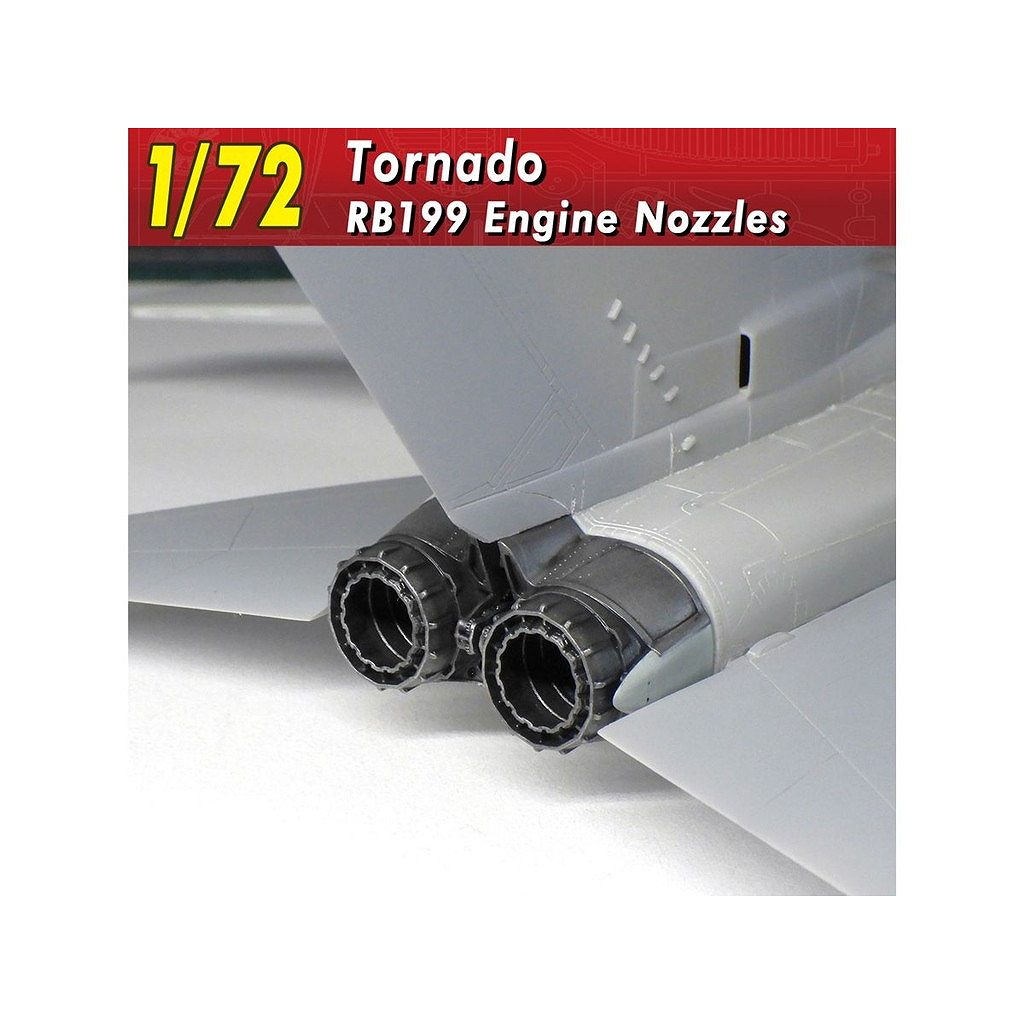 【新製品】V1_134 1/72 トーネード RB199 エンジンノズル