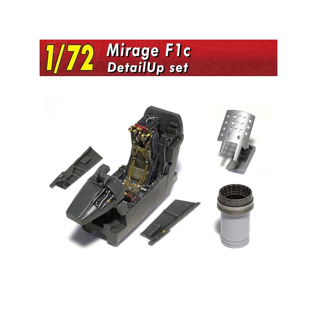【新製品】V1_141 1/72 ミラージュ F1C ディテール