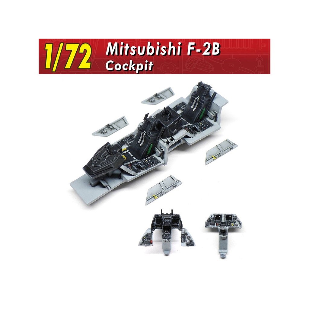 【新製品】V1_143 1/72 F-2B コクピット