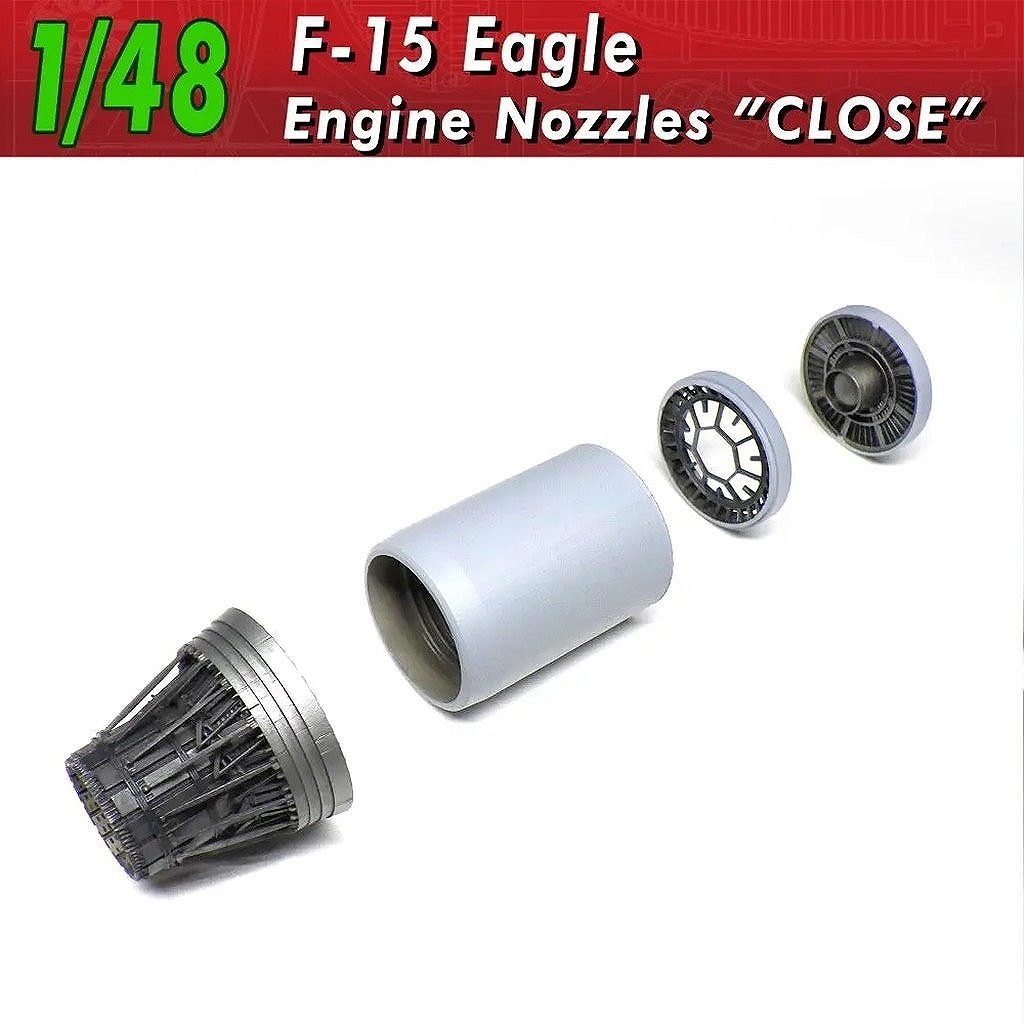 【新製品】V1_147 1/48 F-15 ノズル クローズ