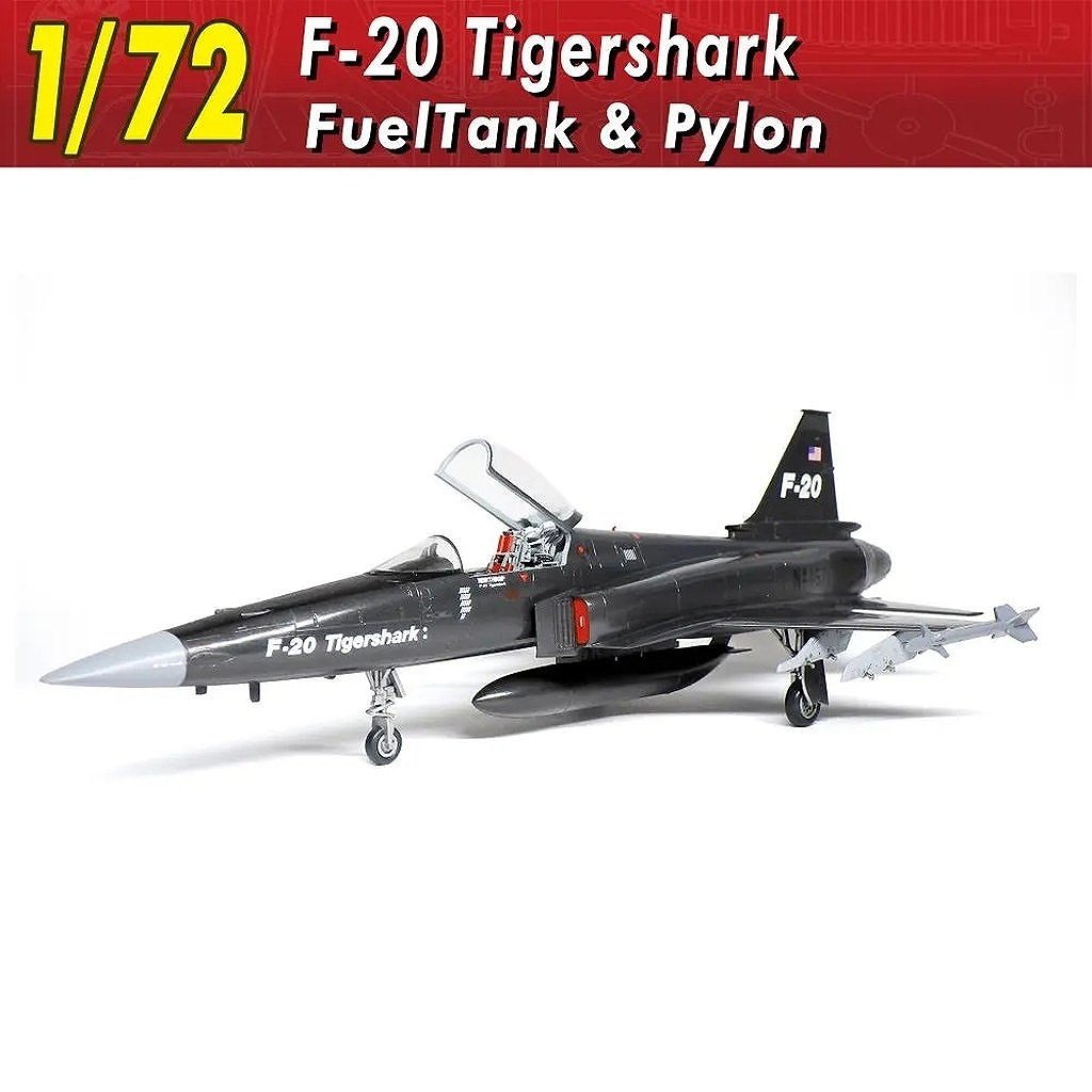【新製品】V1_152 1/72 F-20 タンク & パイロン