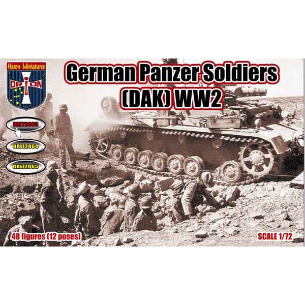 【新製品】ORI72063 WWII ドイツ アフリカ軍団戦車兵(48体・12ポーズ)