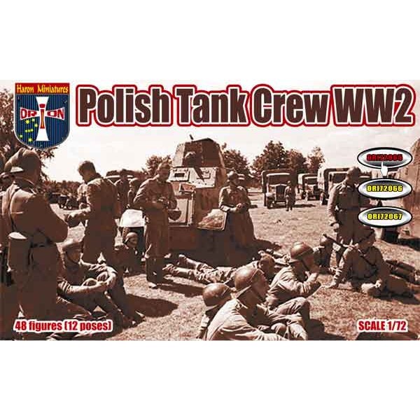 【新製品】ORI72065 WWII ポーランド戦車兵(48体・12ポーズ)
