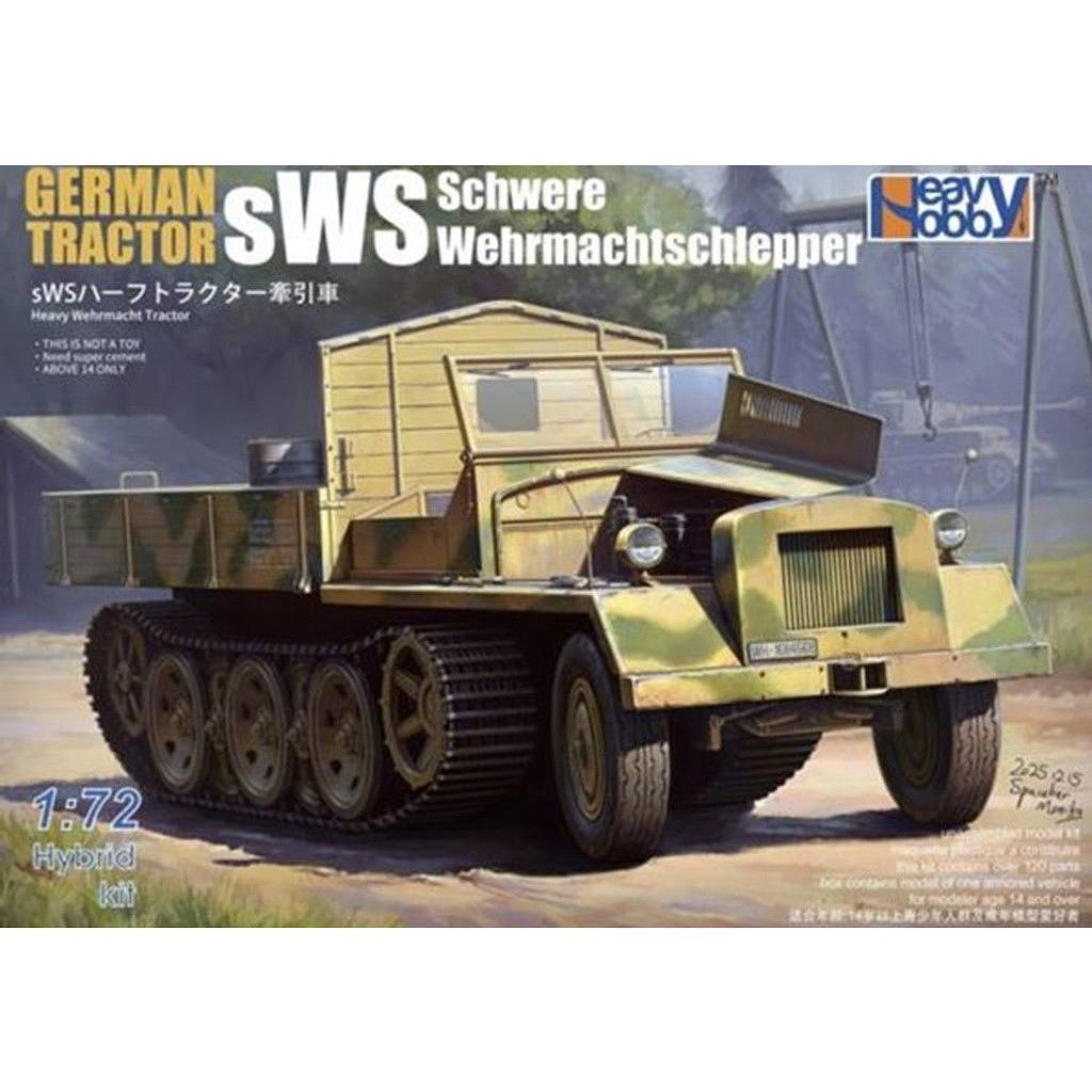 【新製品】PK72010 1/72 WW.II ドイツ 重国防軍牽引車 sWS