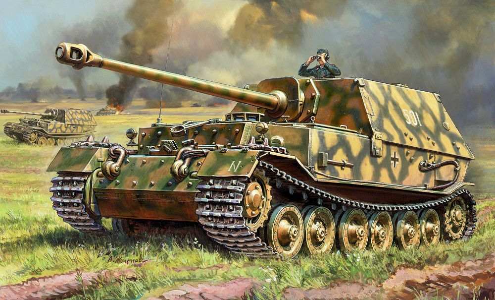 【新製品】3653)WWII ドイツ Sd.Kfz.184 フェルディナント 重駆逐戦車
