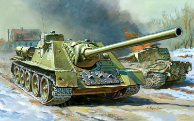 【新製品】5044)SU-100 ソビエト自走砲