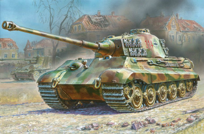 【新製品】6204)ドイツ重戦車 キングタイガー ヘンシェル砲塔