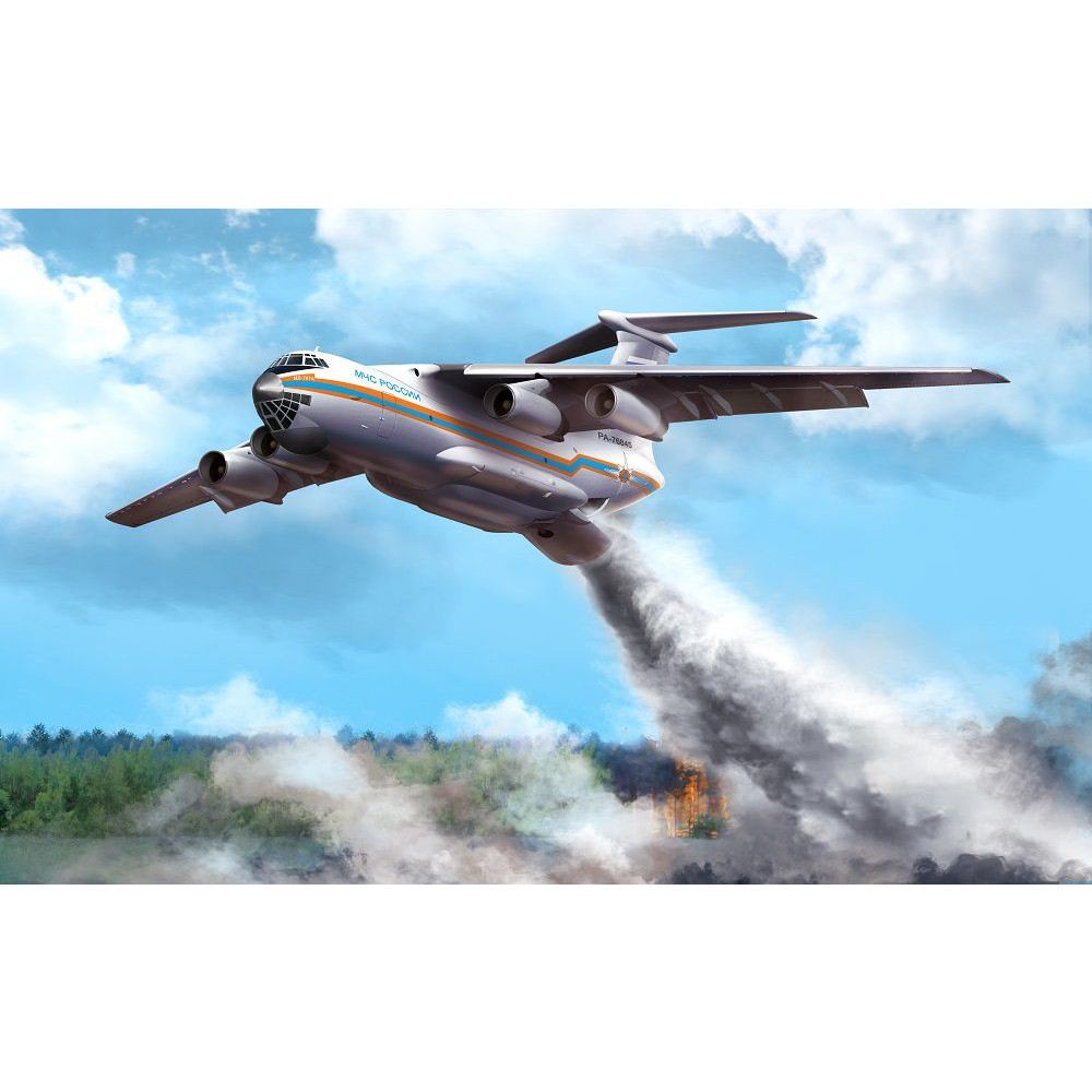 【新製品】7029 イリューシン Il-76TD EMERCOM ロシア輸送機