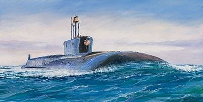 【新製品】9058)ボレイ型原子力潜水艦 ウラジミール モノマーフ