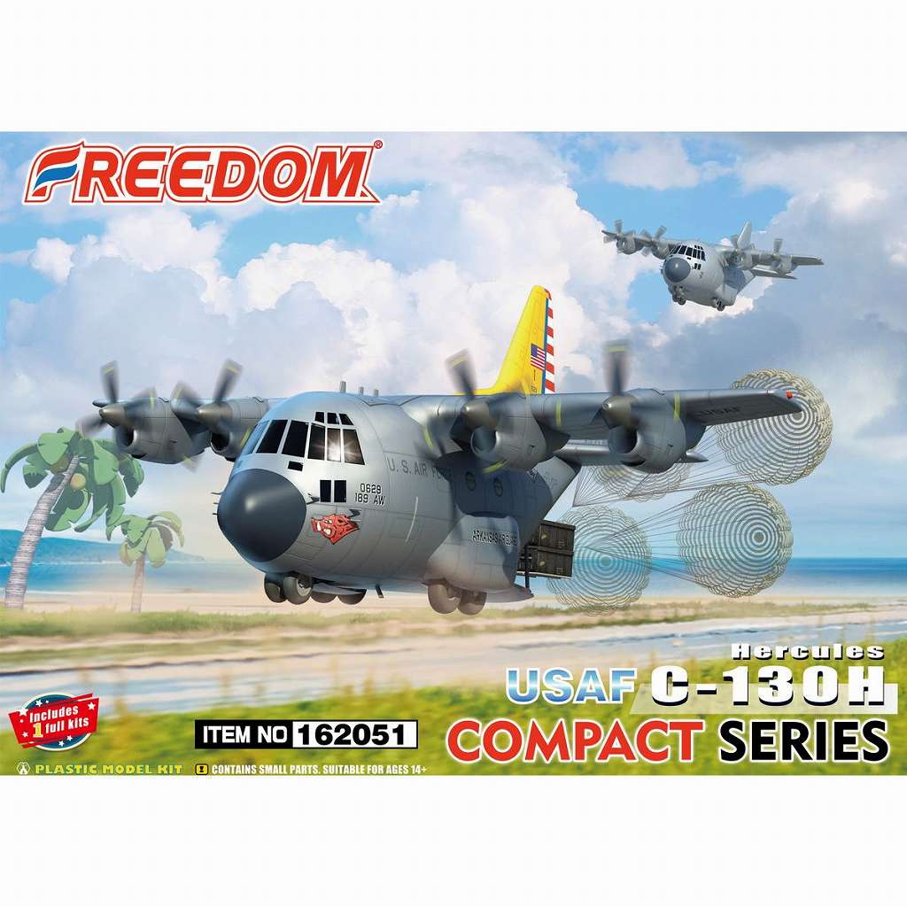 【新製品】162051 コンハ゜クトシリース゛：C-130H 米空軍 戦術輸送機