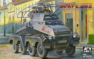 【新製品】[4716965352325] AF35232)Sd.Kfz.232 8輪重装甲無線偵察車(初期型)