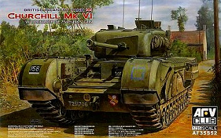 【新製品】[4716965359522] AF35S52)チャーチル歩兵戦車 Mk.VI w/QF 75mm砲