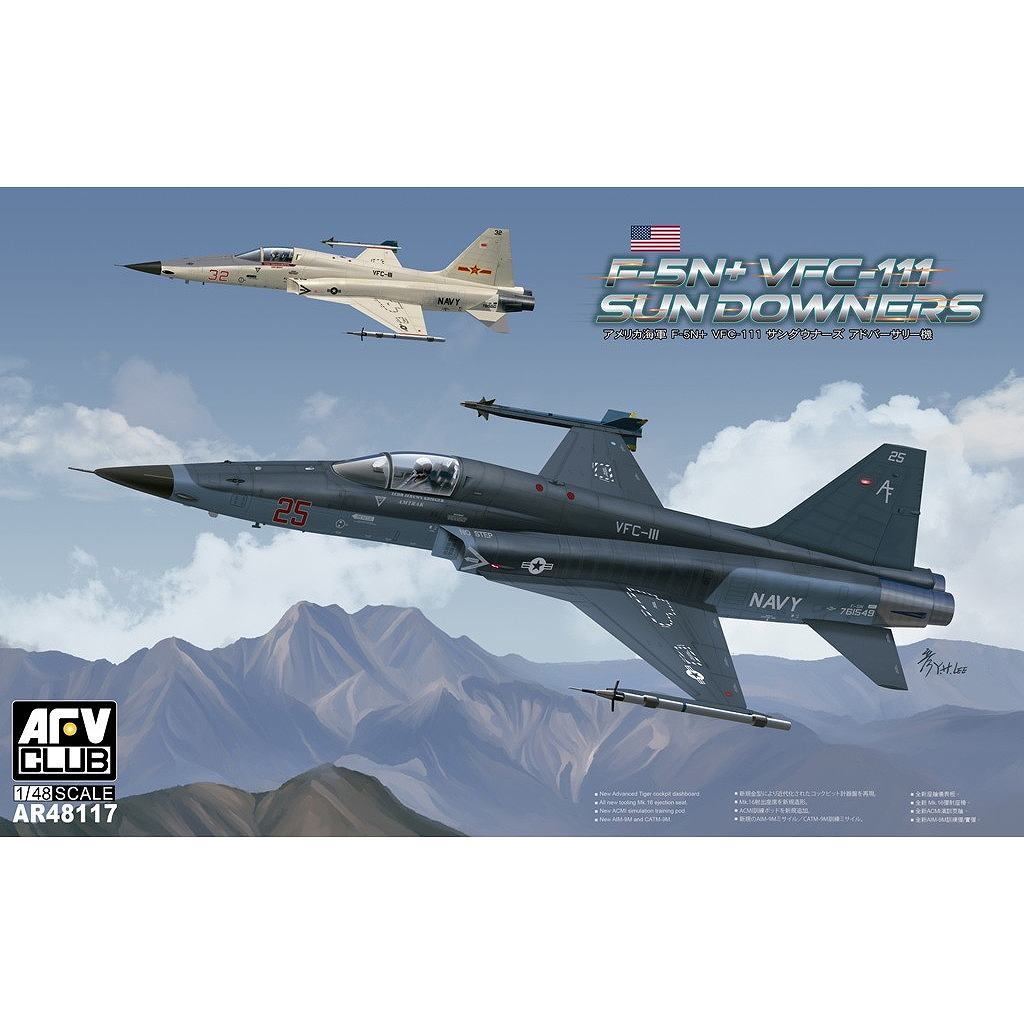 【新製品】AR48117 1/48 F-5N+ VFC-111 サンダウナーズ アドバーサリー機