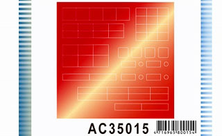 【新製品】[4716965800154] AC35015)反射防止コーティングレンズ表現用シール レオパルド2A6EX