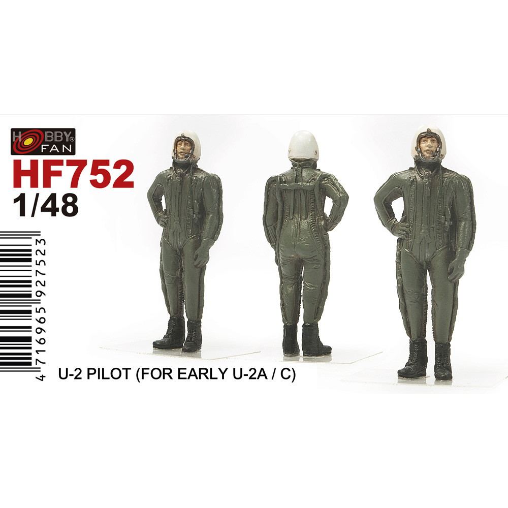 【新製品】HF752)U-2 ドラゴンレディパイロット (U-2A/C 初期型) フィギュア1体入