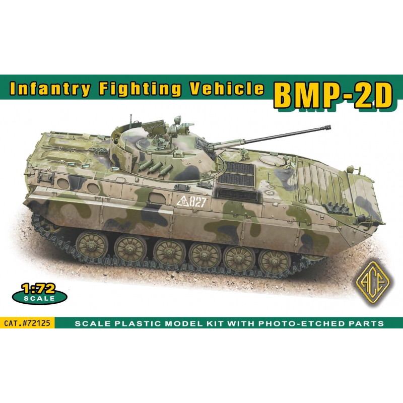 【再入荷】72125n 露 BMP-2D 増加装甲型歩兵戦闘車