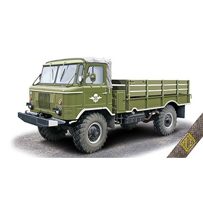 【新製品】72186 露 GAZ-66B 空挺用軍用 4輪駆動トラック