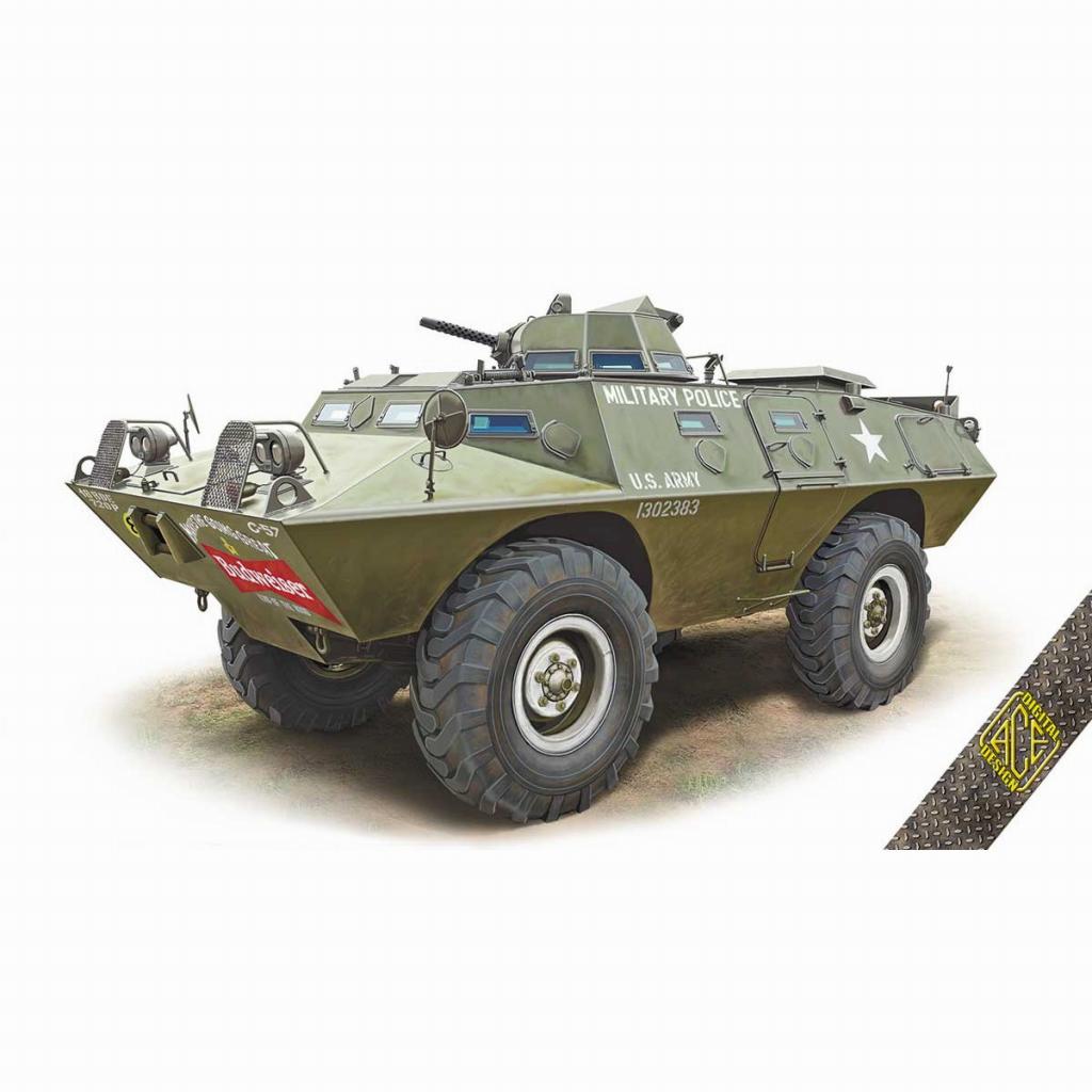 【新製品】72431)米 XM-706E1 コマンドウ装甲車