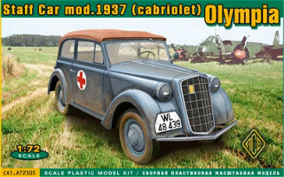 【新製品】[4820025725056] 72505)独 スタッフカー オリンピア 1937年型