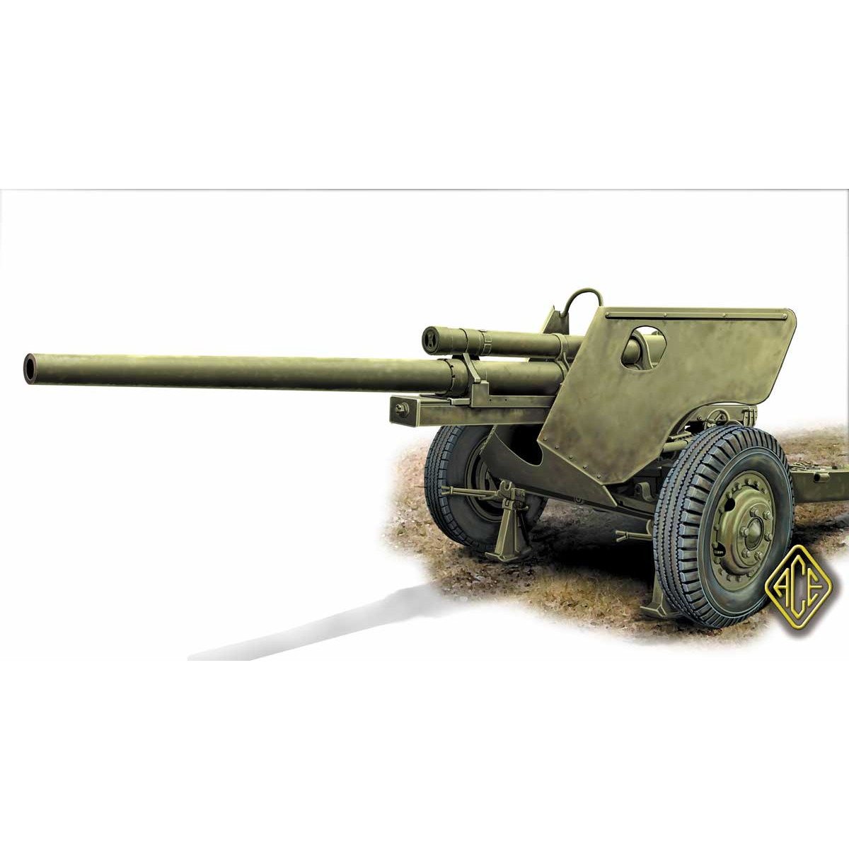【新製品】72531 米 M5 3インチ対戦車砲 w/M6砲架(後期型)