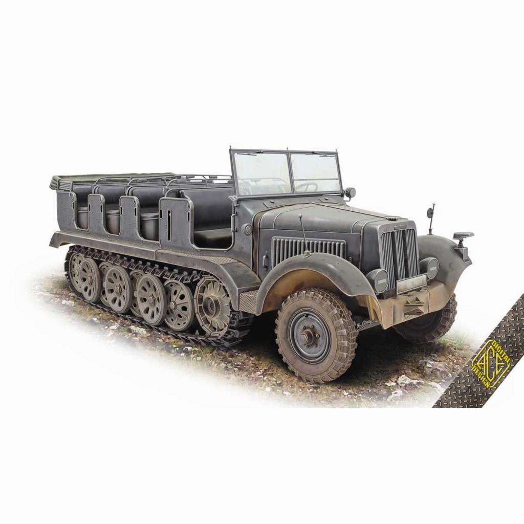 【新製品】72567 WWII 独 Sd.kfz.6 5tハーフトラック 工兵タイプ