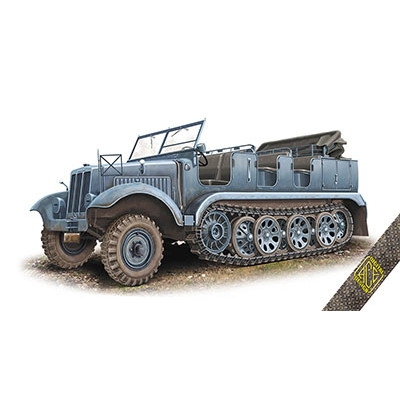 【新製品】72568 独 5tハーフトラック Sd.kfz.6 砲兵タイプ
