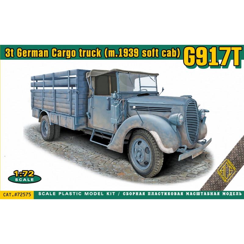 【新製品】72575 独 フォード G917T 軍用トラック 1939年ソフトキャブ型