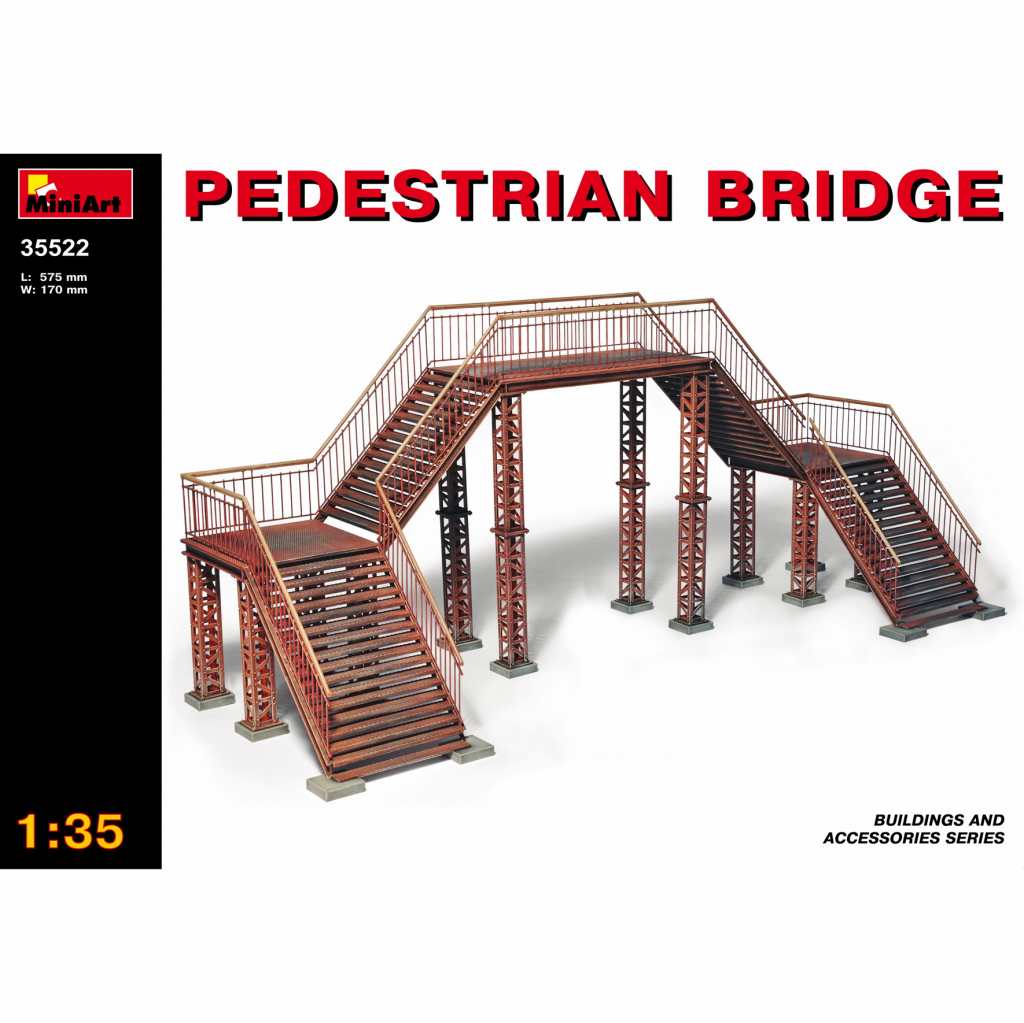 【再入荷】35522 歩道橋 ジオラマアクセサリー