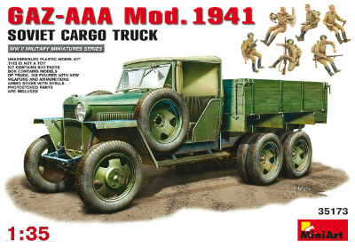 【新製品】[4820041103067] 35173)GAZ-AAA Mod.1941 ソビエトカーゴトラック