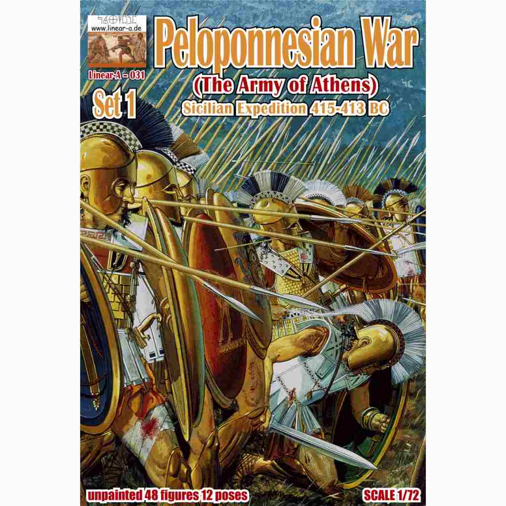 【新製品】LA031 紀元前415-413年 ペロポネソス戦争 アテネ軍 シチリア遠征