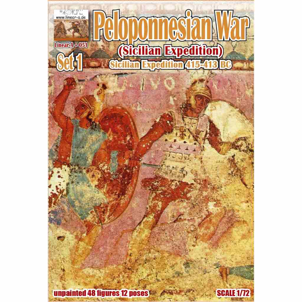【新製品】LA051 紀元前415-413年 ペロポネソス戦争 シチリア遠征