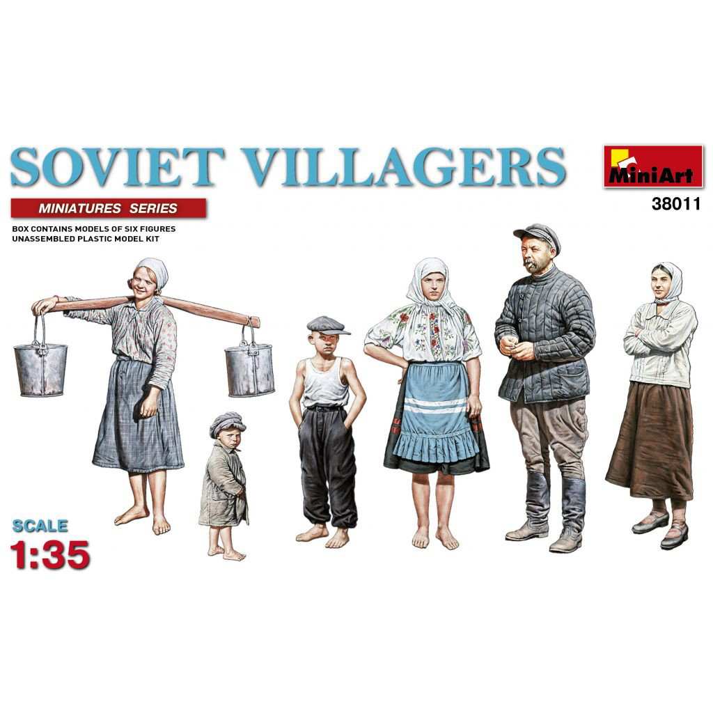 【新製品】38011)ソビエトの村人