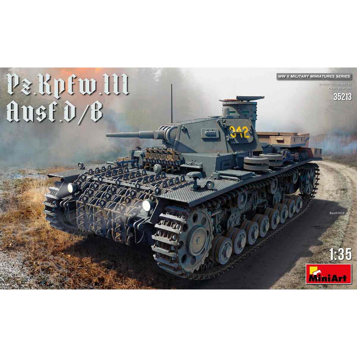 【新製品】35213 III号戦車D/B型