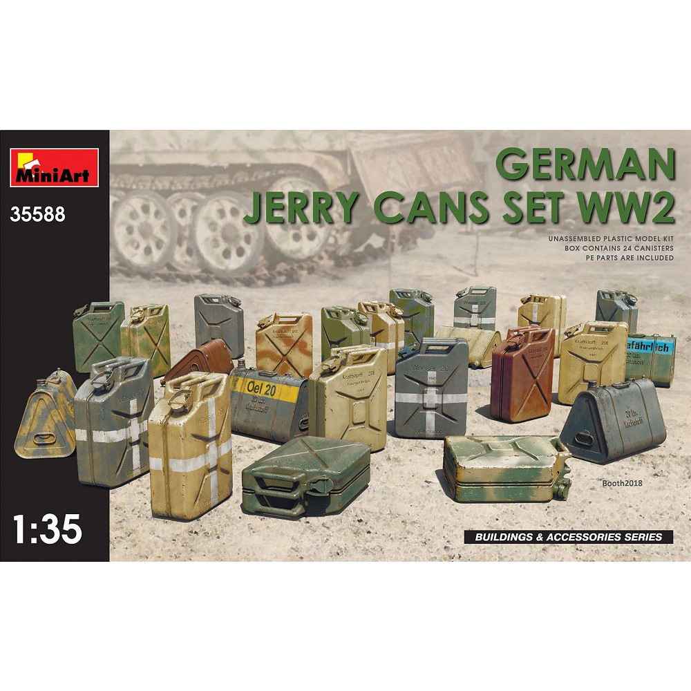 【新製品】35588 ドイツ製燃料携行缶セット（WW2)