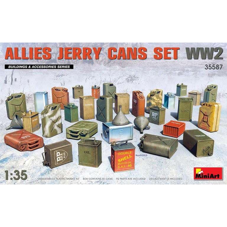 【新製品】35587 連合国 ジェリ缶セットＷＷ2