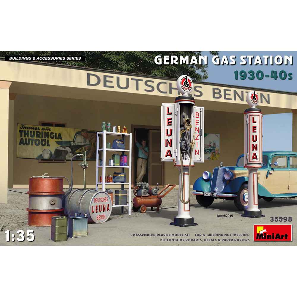 【新製品】35598 ドイツ ガスステーション1930-40年代