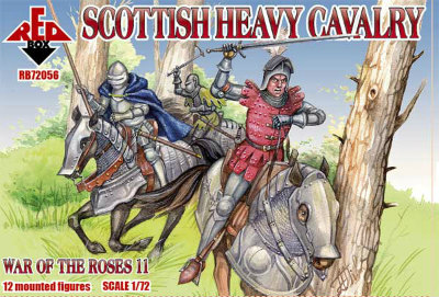 【新製品】72056)薔薇戦争 スコットランド重騎兵