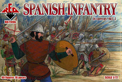 【新製品】72096)スペイン歩兵 16世紀 1