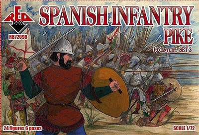 【新製品】72098)スペイン パイク歩兵 16世紀 2