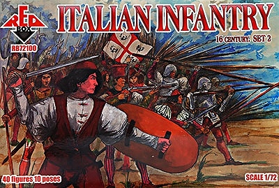 【新製品】72100)イタリア歩兵 16世紀 2