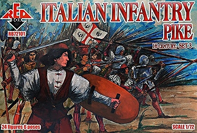 【新製品】72101)イタリア パイク歩兵 16世紀 3
