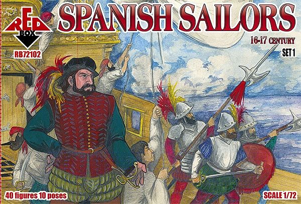 【新製品】72102)スペイン水兵 16-17世紀 1