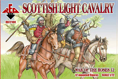 【新製品】72108)薔薇戦争 スコットランド軽騎兵