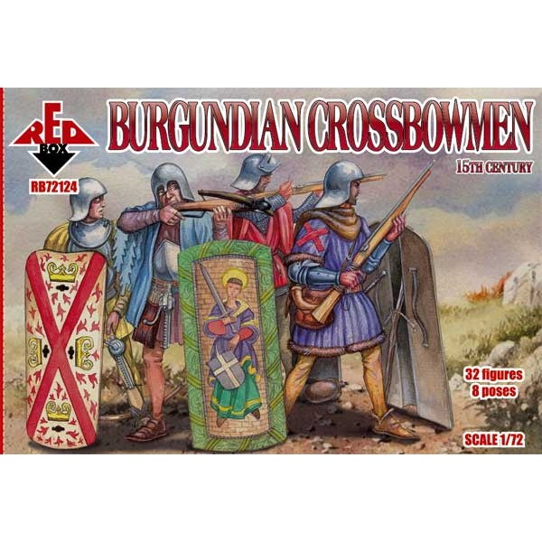 【新製品】72124 ブルグント王国 クロスボウ兵 15世紀