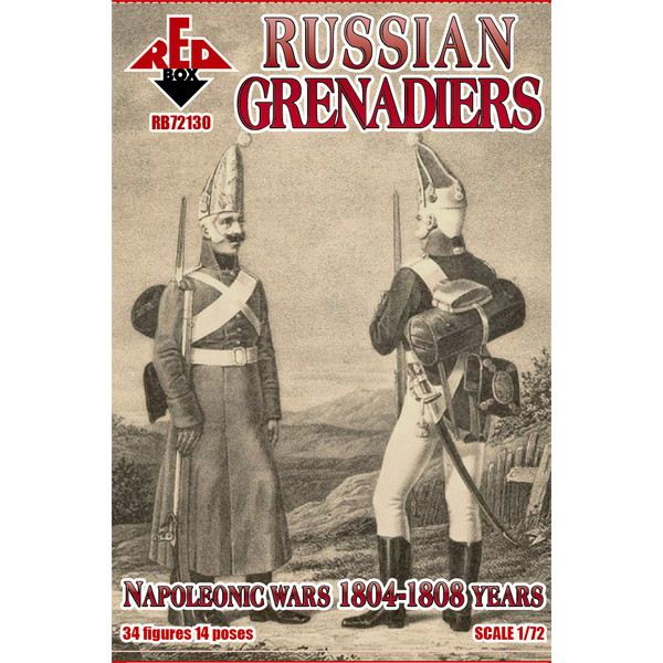 【新製品】72130 ナポレオン戦争 ロシア擲弾兵 1804-1808年