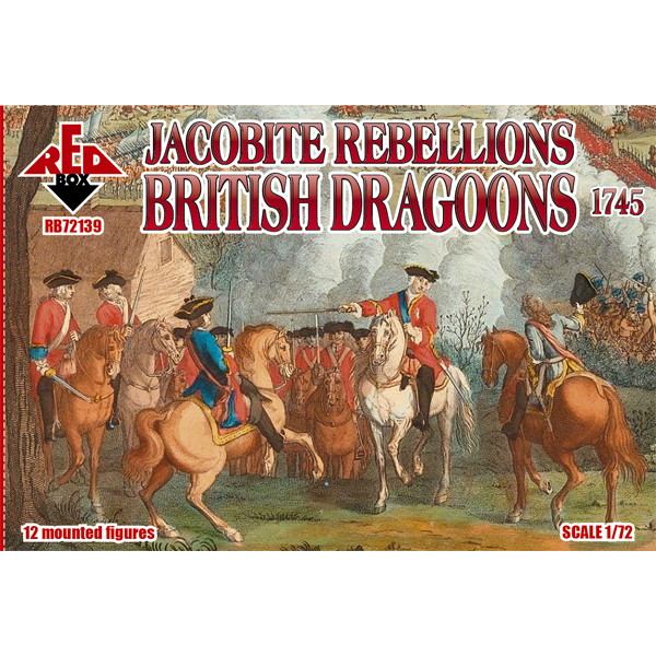 【新製品】72139 ジャコバイト党蜂起 イングランド竜騎兵 1745年