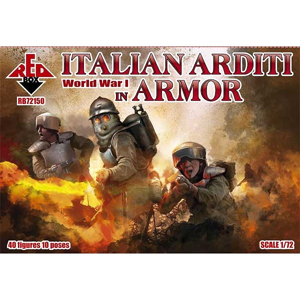 【新製品】72150 WWI イタリア 装甲精鋭歩兵(アルディーティ)