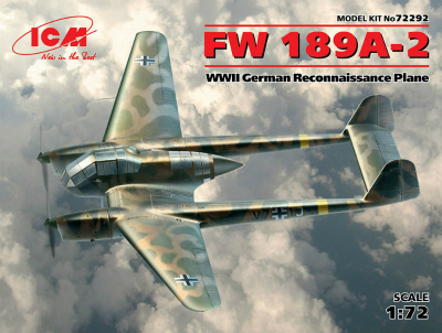【新製品】72292)フォッケウルフ Fw189A-2